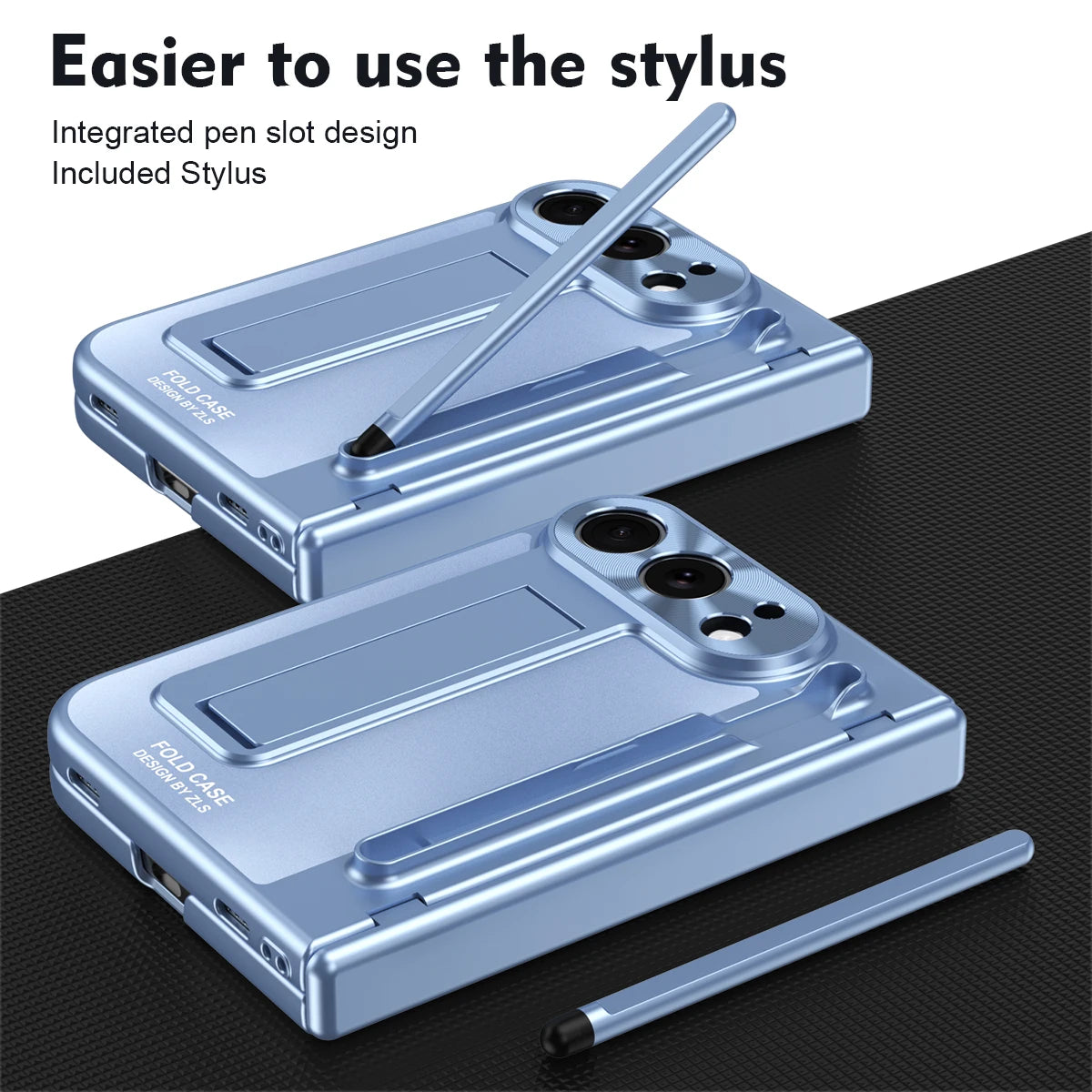 Étui iPhone Duo à rabat, support et stylet – CLEVI Paris