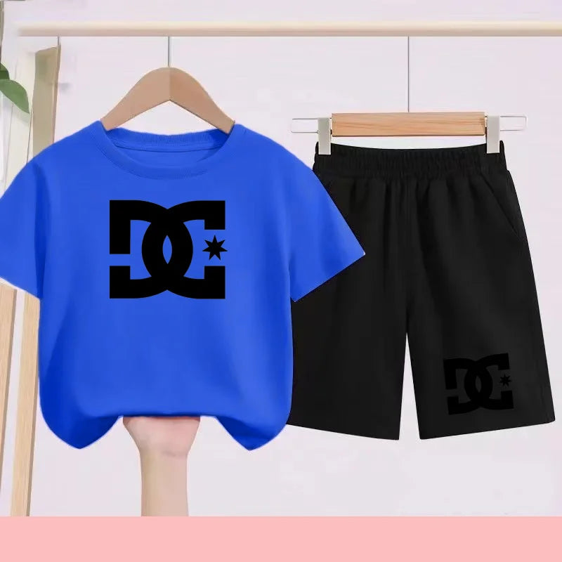 Ensemble enfant imprimé haut et short – CLEVI Paris