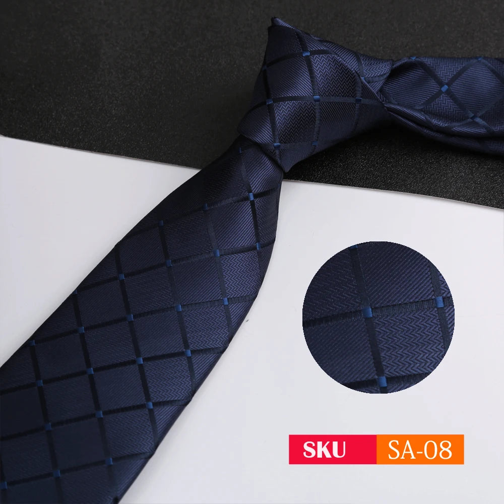Cravate homme 145 cm, motifs variés – CLEVI Paris