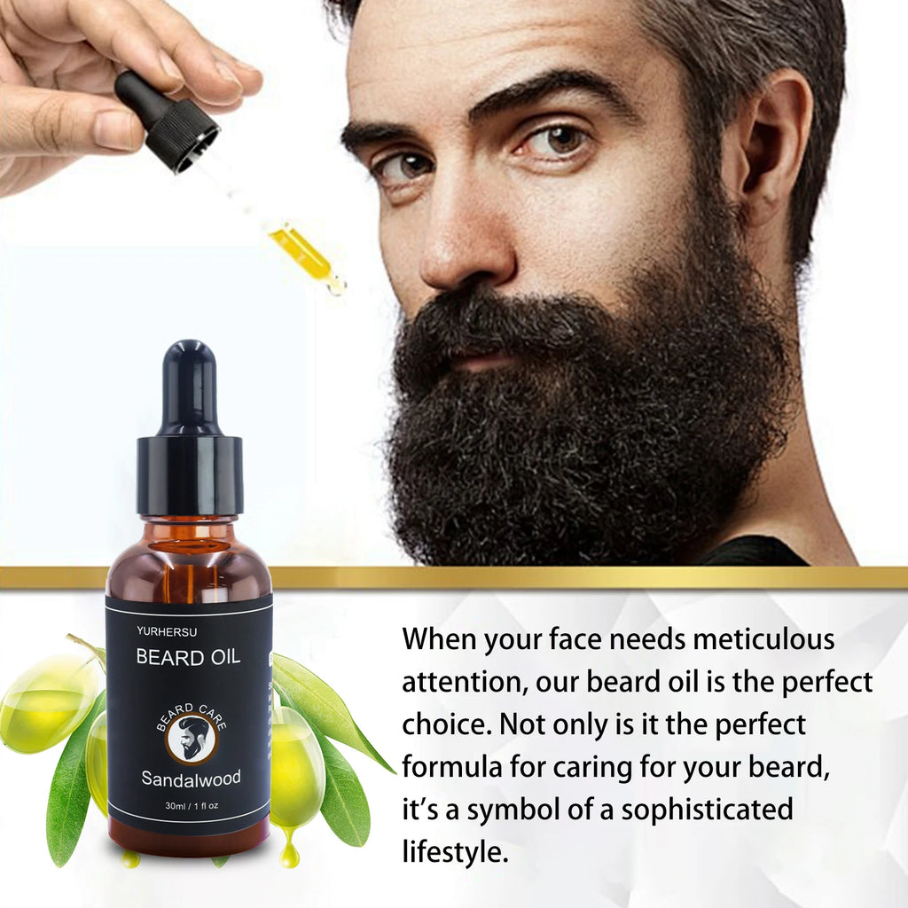 Huile de soin barbe YURHERSU 30 ml – CLEVI Paris