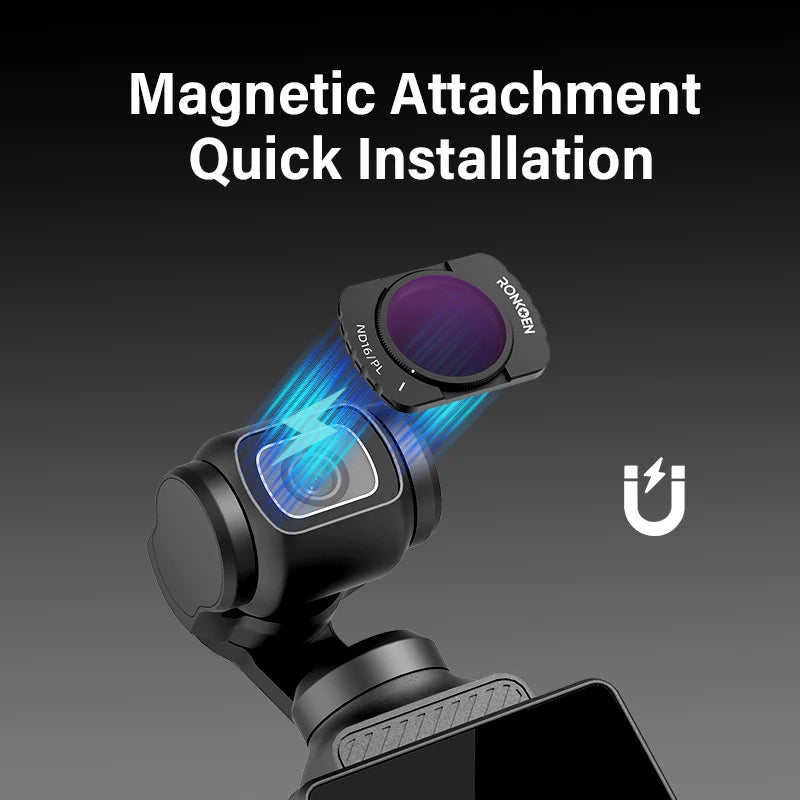 Filtres magnétiques pour DJI Osmo Pocket 3 – CLEVI Paris