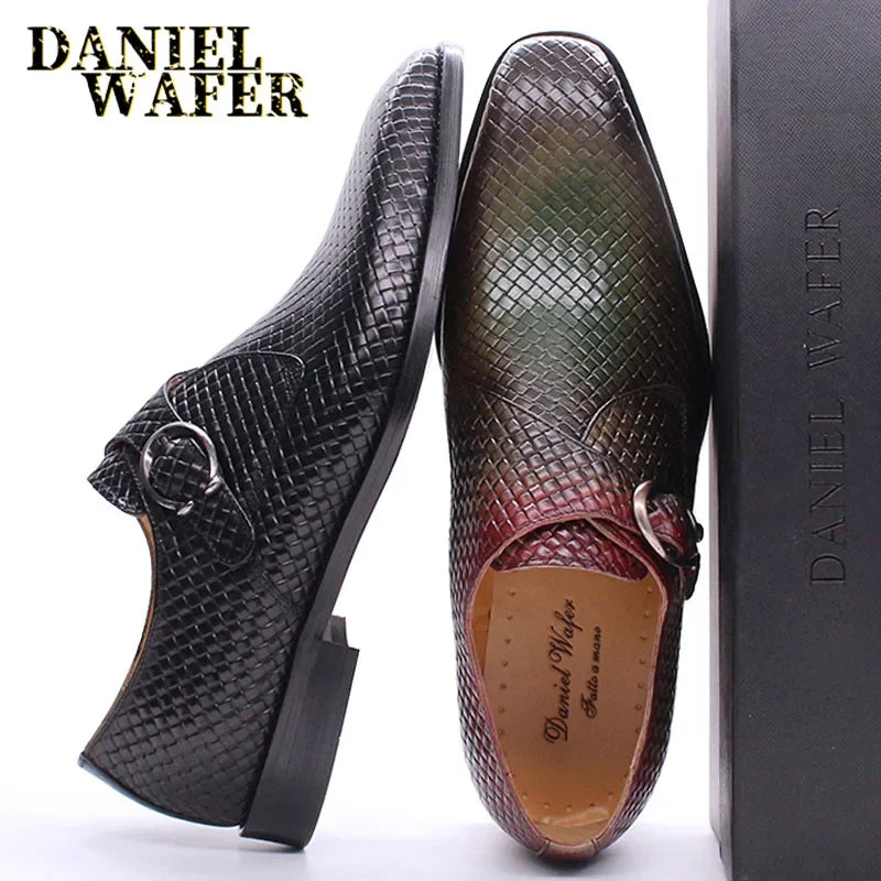 Mocassins homme à boucle en cuir – CLEVI Paris