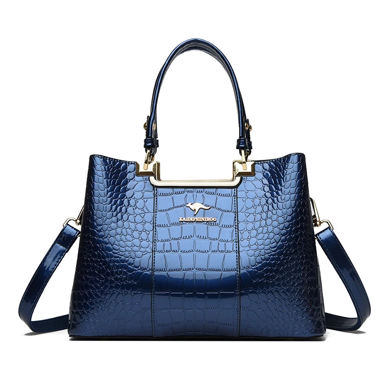 Sac Bandoulière Femme 3 Compartiments Grande Capacité – CLEVI Paris