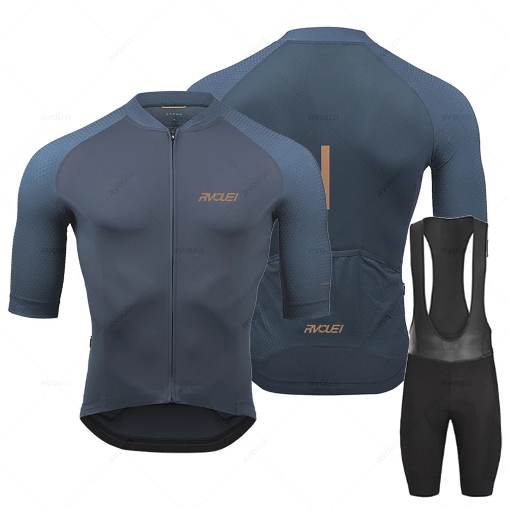 Tenue cyclisme homme RVOUEI maillot et cuissard – CLEVI Paris