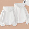 Sweat enfant zippé à capuche unisexe – CLEVI Paris