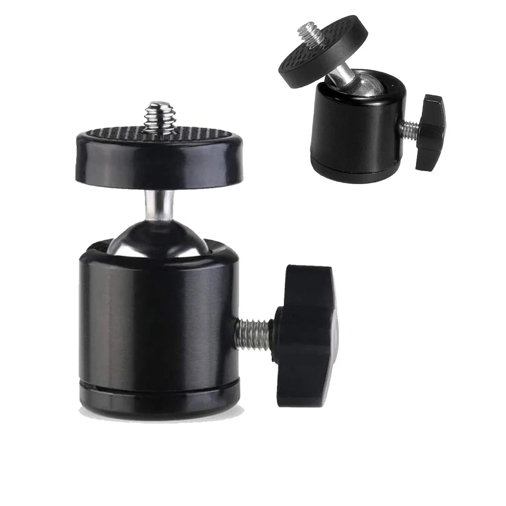 Mini rotule EXSKOF aluminium 360° 1/4 – CLEVI Paris