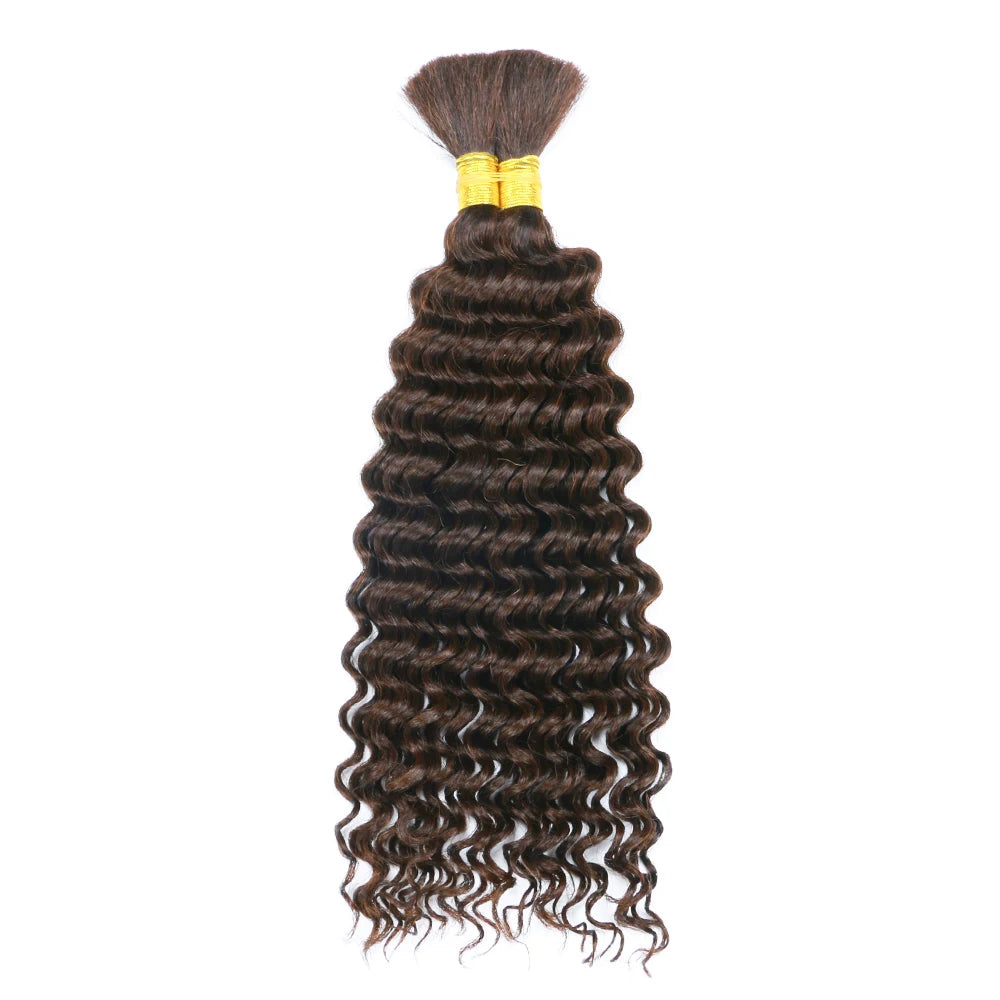 Mèches Tressage Deep Wave Cheveux Humains Brésiliens 100g Sans Trame — Boho Braids & Nattes – CLEVI Paris