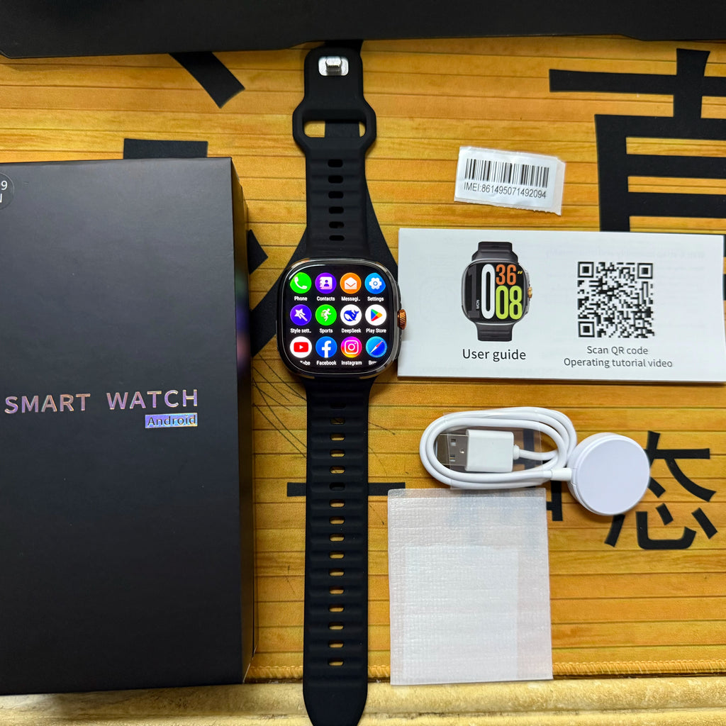 Montre Connectée 4G Android 10 Caméra 180° – CLEVI Paris