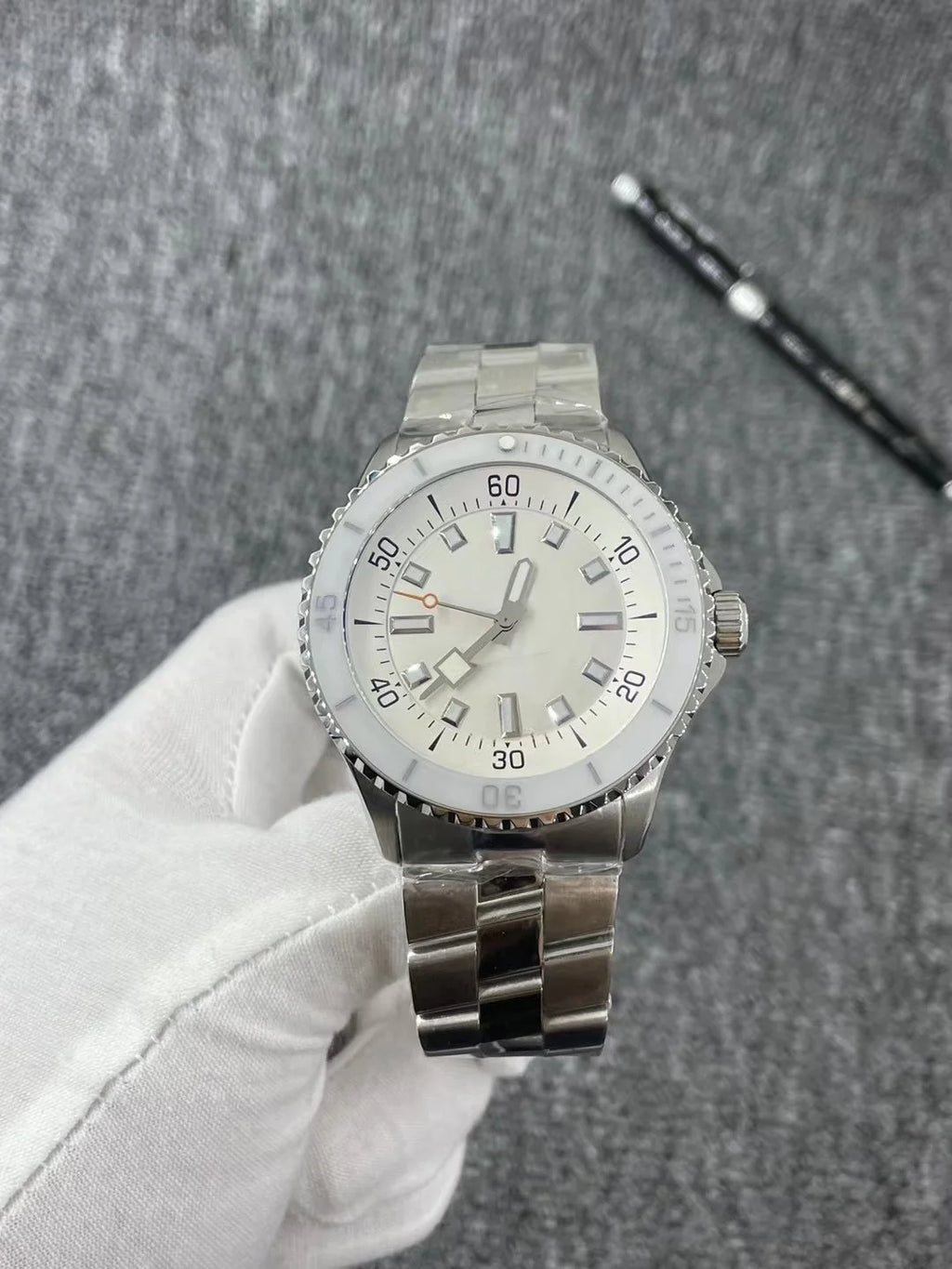 Montre automatique 2100 à bracelet acier – CLEVI Paris