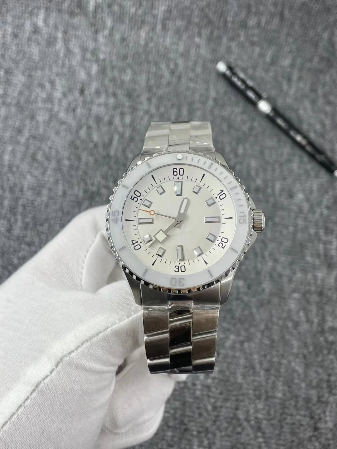Montre automatique 2100 à bracelet acier – CLEVI Paris