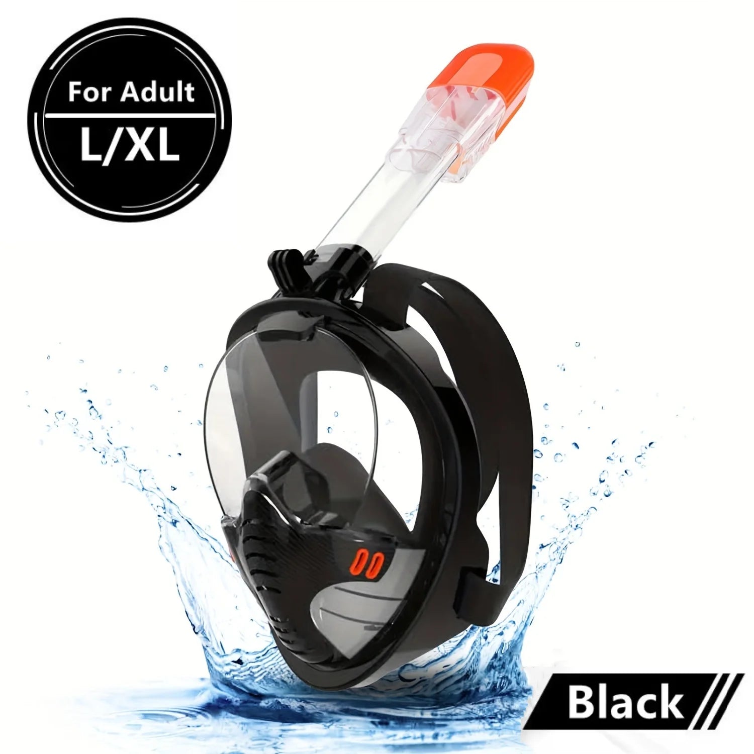 Masque de Plongée Plein Visage Anti-Buée – Snorkeling Adulte & Enfant