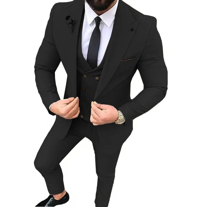Costume 3 pièces homme élégant – CLEVI Paris