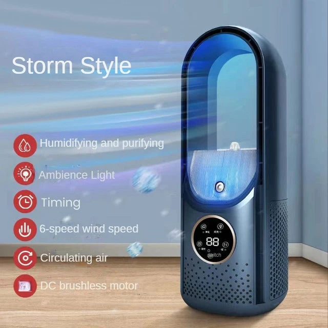 Ventilateur de bureau USB à brume – CLEVI Paris