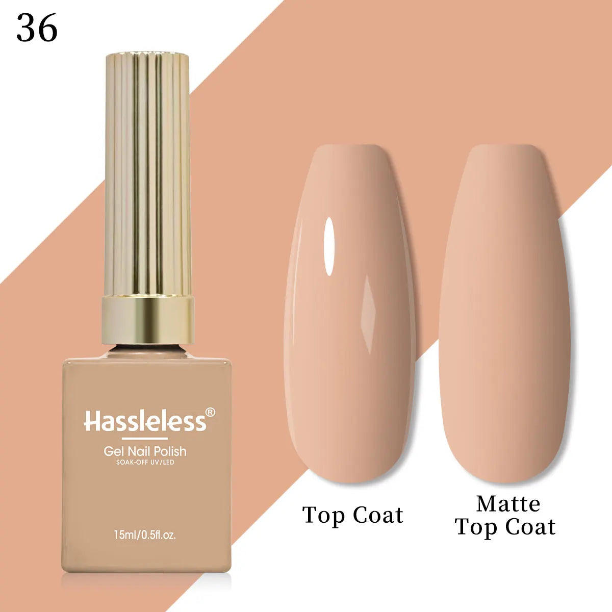 Vernis Gel Semi-Permanent Hassleless – 20 Couleurs Candy & Macaron – CLEVI Paris