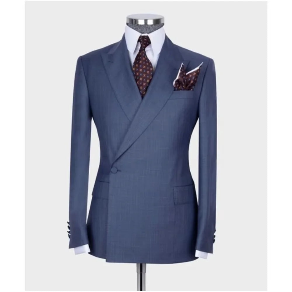 Costume homme 2 pièces à revers pointus – CLEVI Paris
