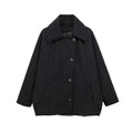 Manteau court femme Shpmishal coupe ample – CLEVI Paris
