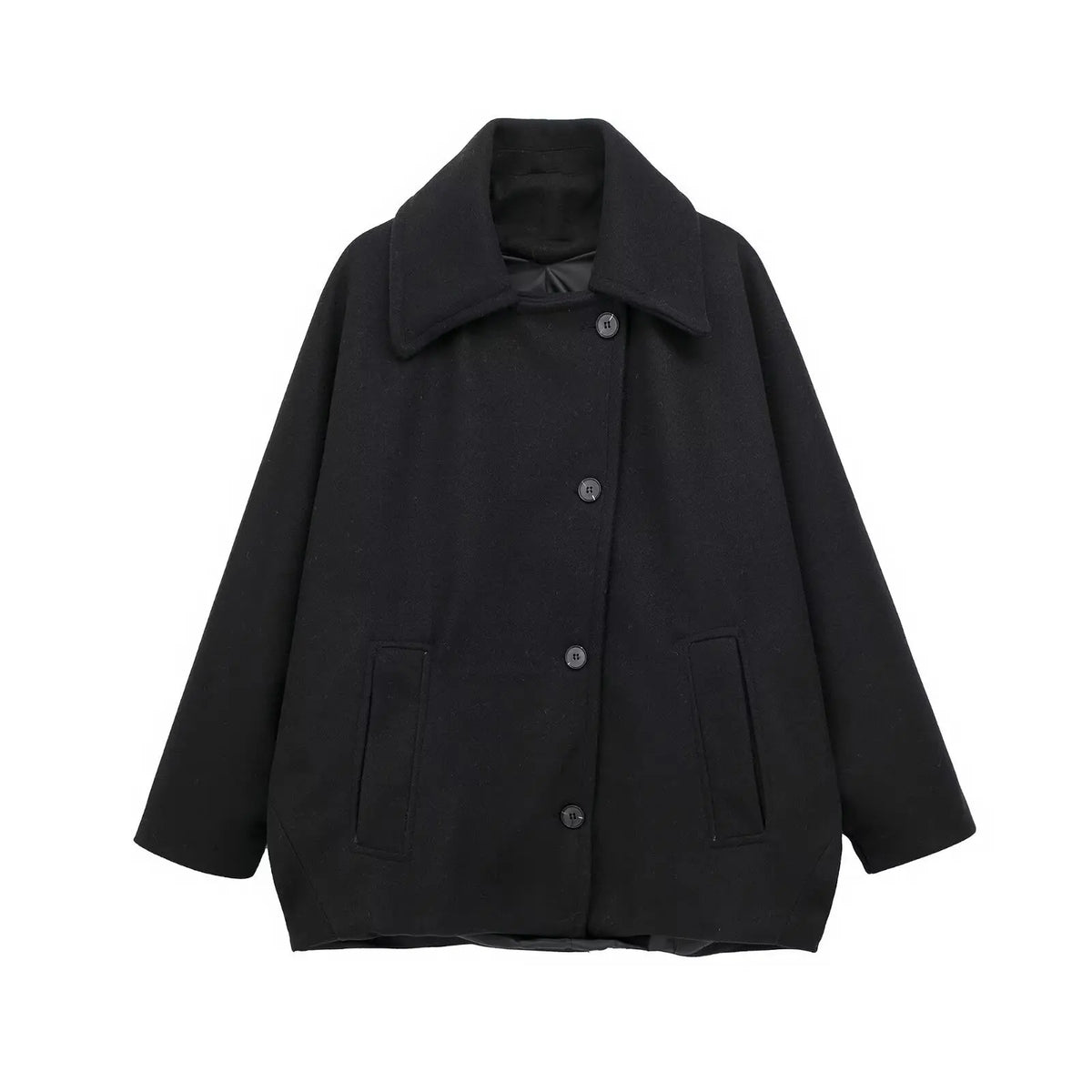 Manteau court femme Shpmishal coupe ample – CLEVI Paris