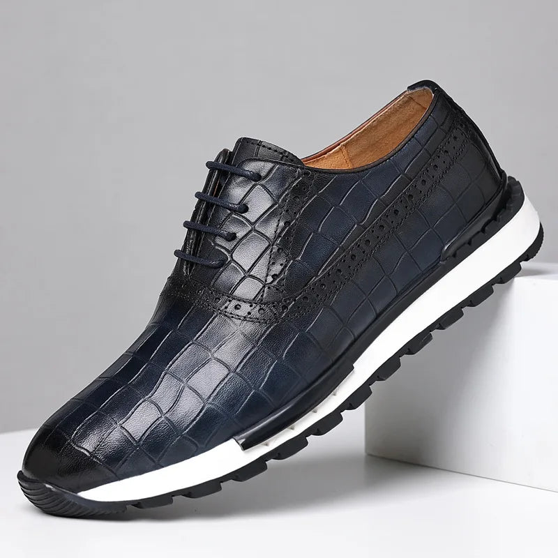 Chaussures Cuir Véritable Homme | Oxford Lacets Imperméable Outdoor