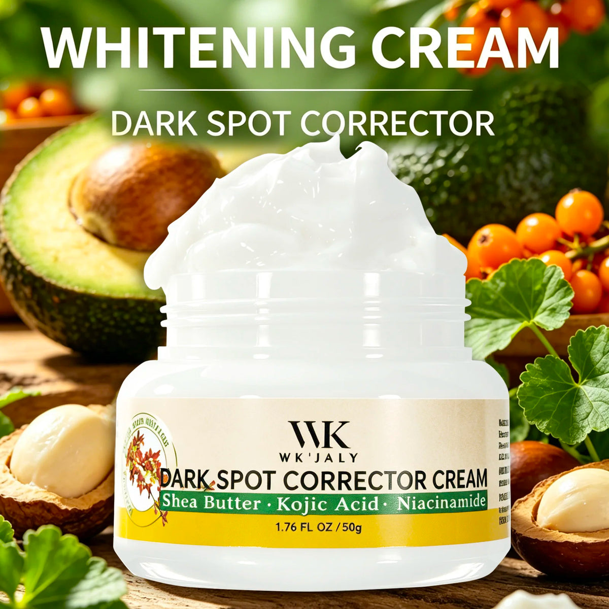 Crème Correctrice Taches WK JALY – Éclat & Anti-Taches Niacinamide – CLEVI Paris