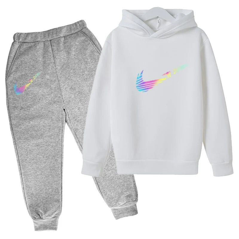 Ensemble enfant sweat à capuche et pantalon – CLEVI Paris