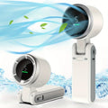 Ventilateur 3-en-1 Pliable Rechargeable USB 3600mAh 5 Vitesses Voyage – CLEVI Paris