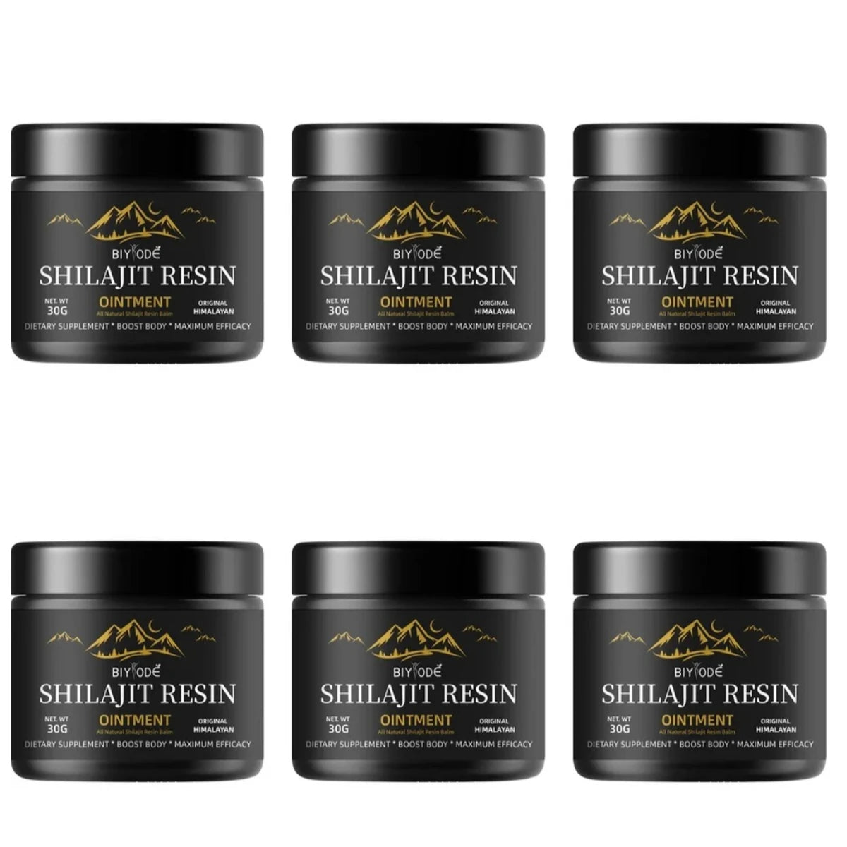 Résine de shilajit, pot de 30 g – CLEVI Paris