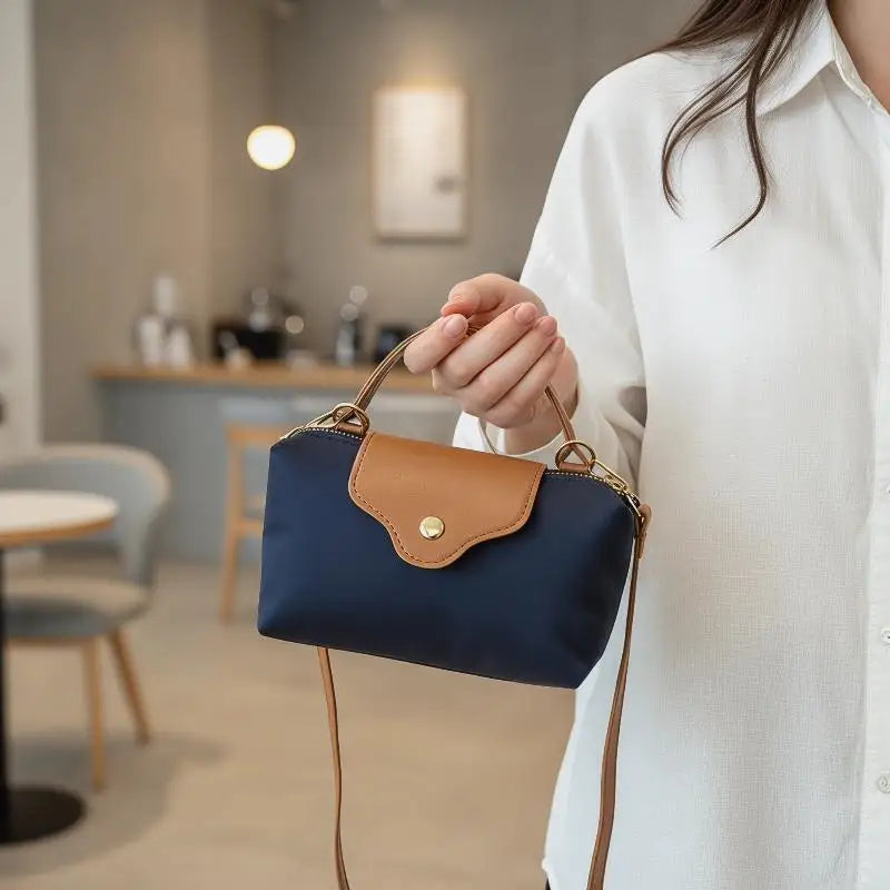 Mini Sac Baguette Femme Tissu Oxford Léger Résistant à l'Eau 4 Coloris – CLEVI Paris