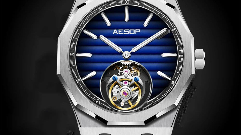 Montre mécanique AESOP 7057 squelette – CLEVI Paris