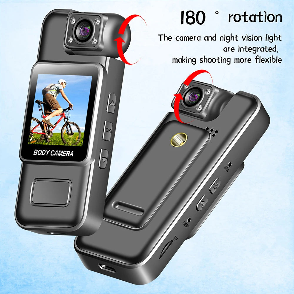 Caméra Miniature 4K Wi-Fi Vision Nocturne Détection Mouvement Body Cam ZC-M11 – CLEVI Paris