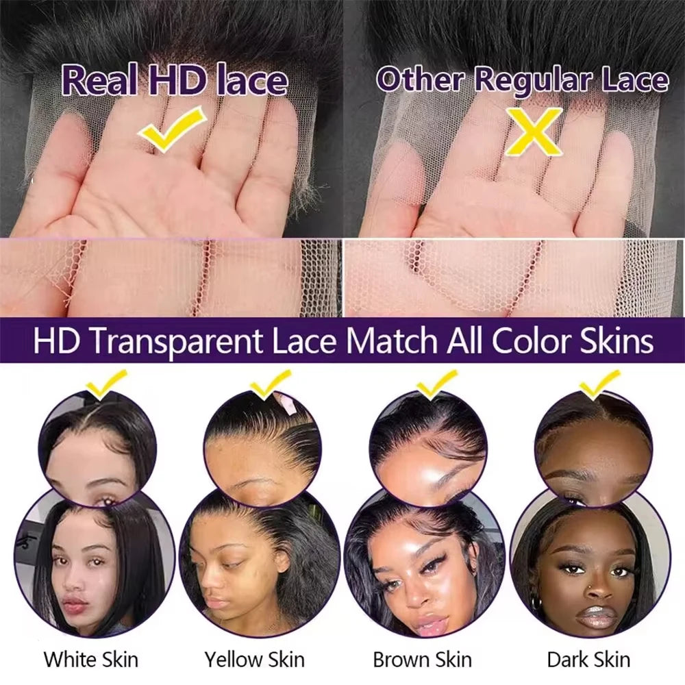 Perruque Bouclée Cheveux Humains Lace Front – CLEVI Paris