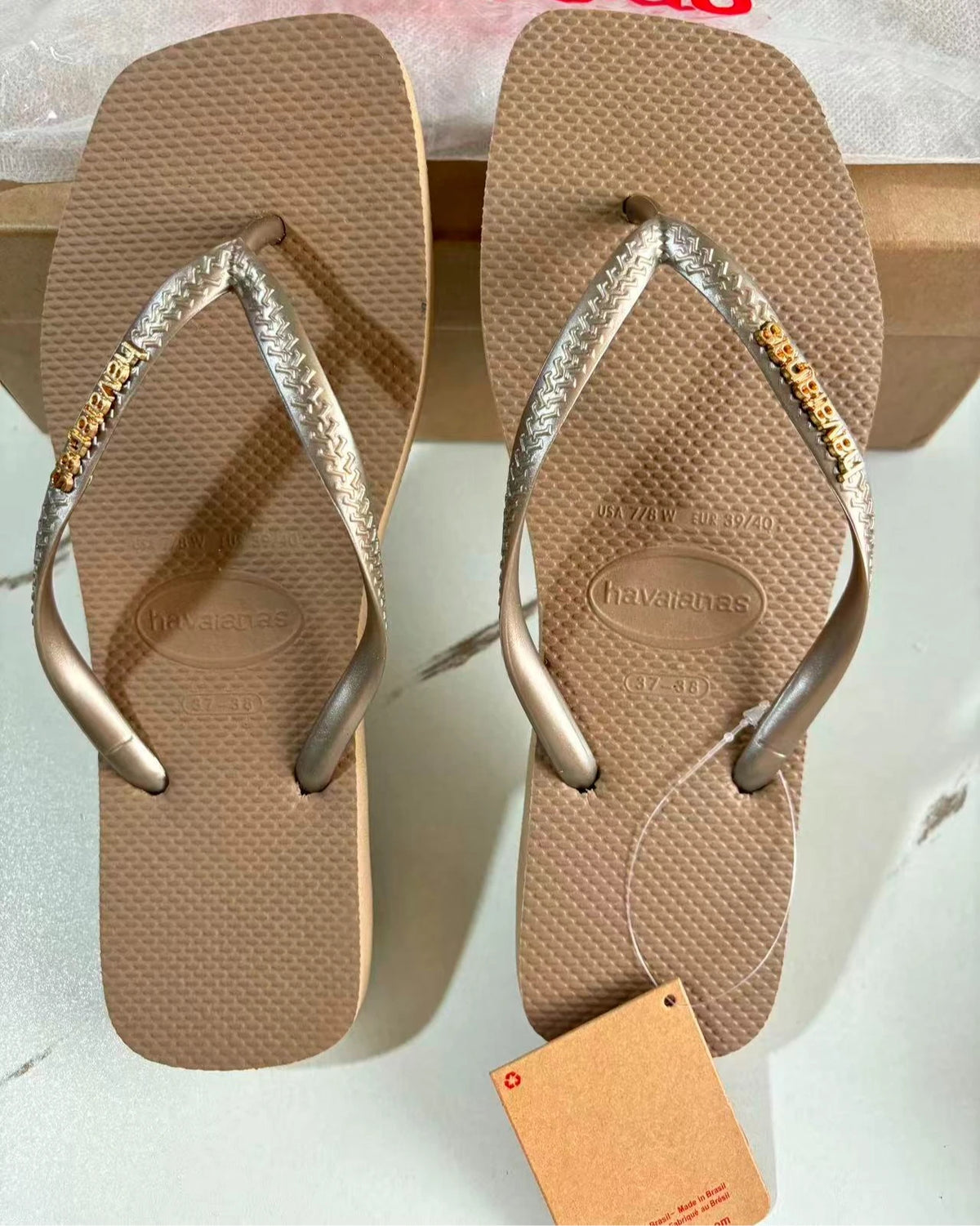 Tongs plates femme en caoutchouc – CLEVI Paris