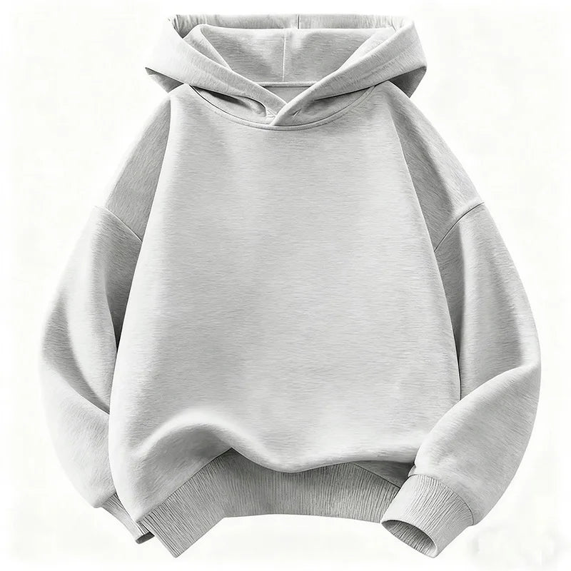 Sweat à capuche enfant uni unisexe – CLEVI Paris