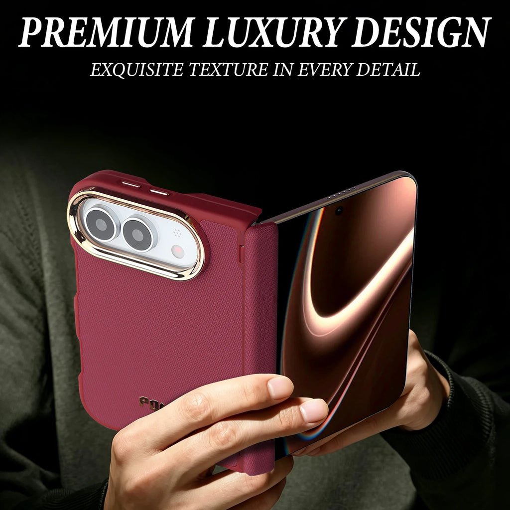 Coque iPhone Duo MagSafe simili cuir à carreaux – CLEVI Paris