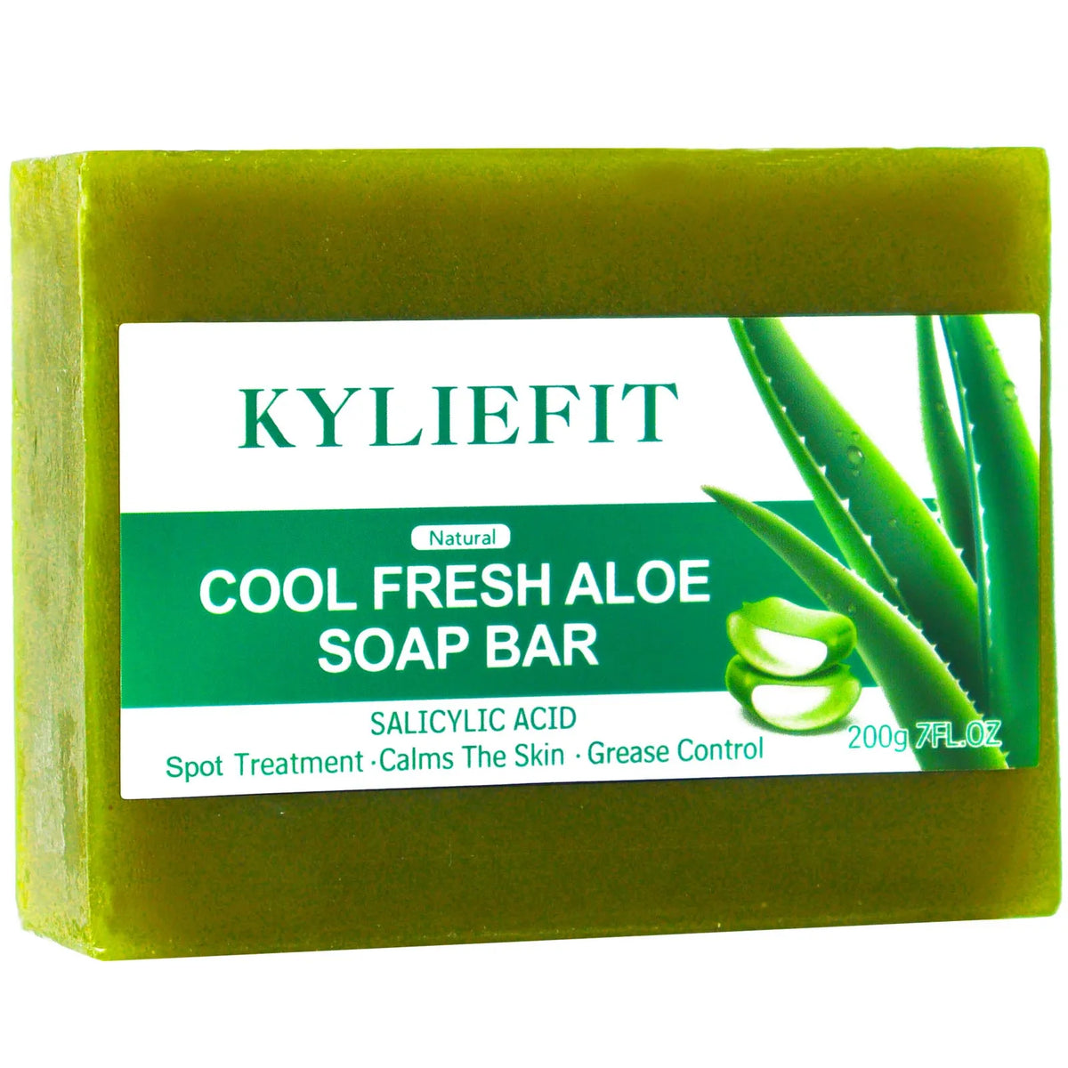 Savon Aloé Vera Éclaircissant Anti-Acné AILKE – Contrôle Sébum & Teint Uniforme – CLEVI Paris