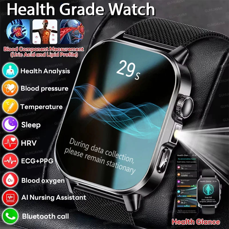 Montre TAVYU ET571 AMOLED 2″ Bluetooth – CLEVI Paris