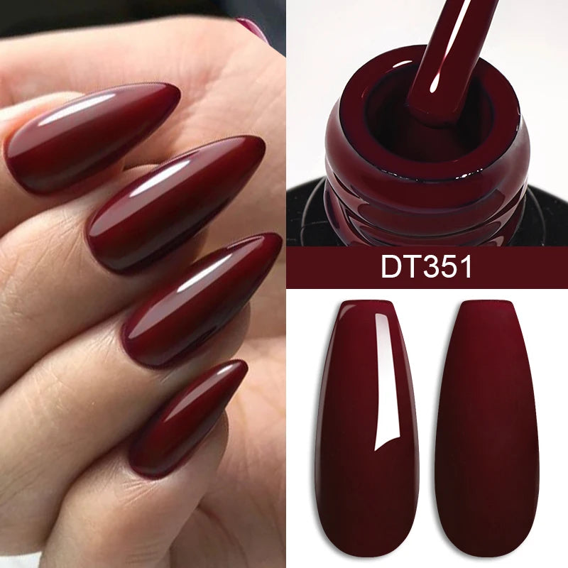 Vernis Gel Semi-Permanent MEET ACROSS 7ml – Longue Durée Style Français UV/LED Nail Art – CLEVI Paris