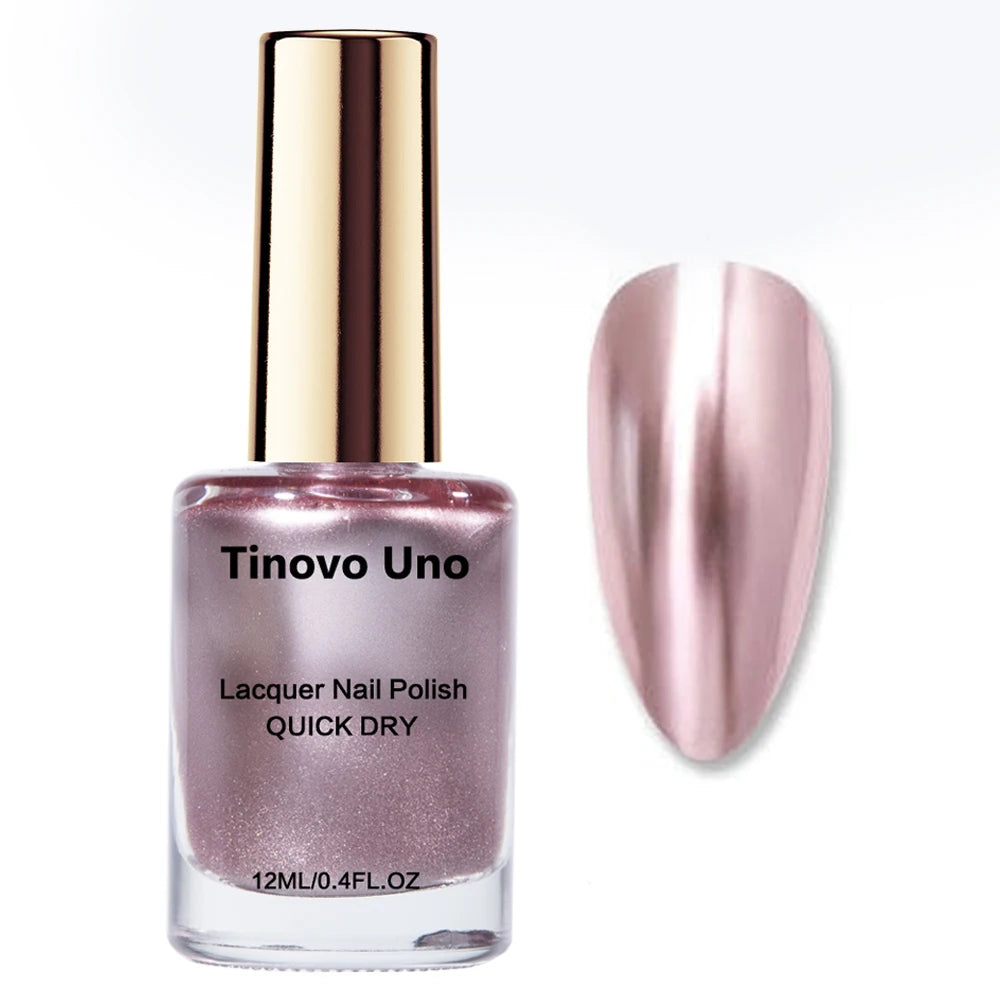 Vernis à Ongles Effet Miroir Tinovo Uno – Séchage Rapide & Longue Tenue – CLEVI Paris