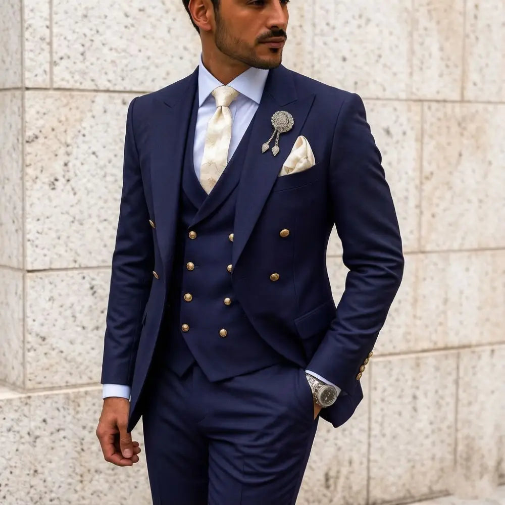 Smoking Homme 3 Pièces Luxe – CLEVI Paris