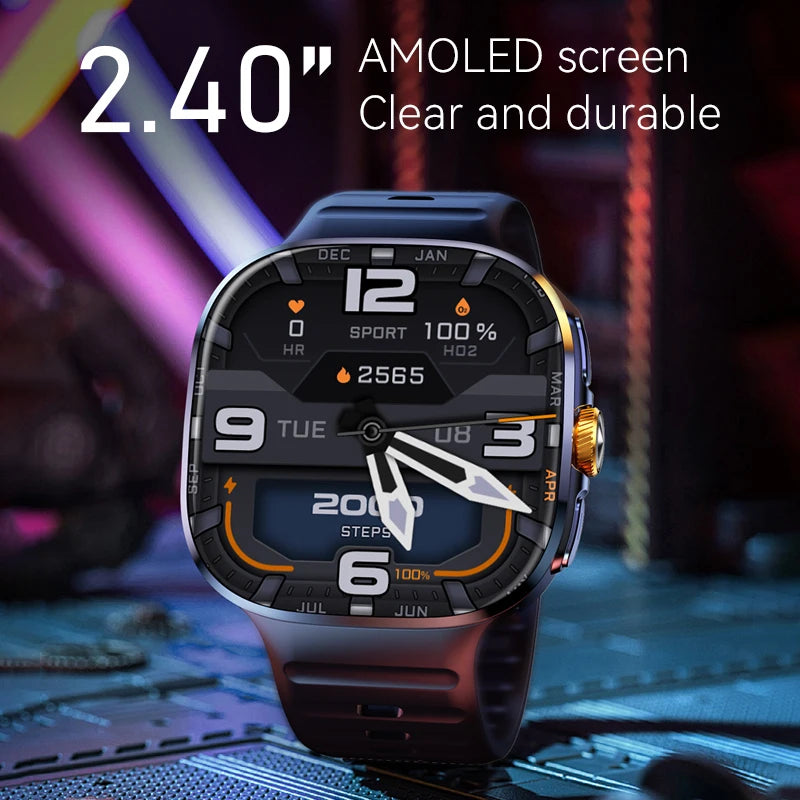 Montre 4G Android Caméra 180° Empreinte 512Go GPS – CLEVI Paris