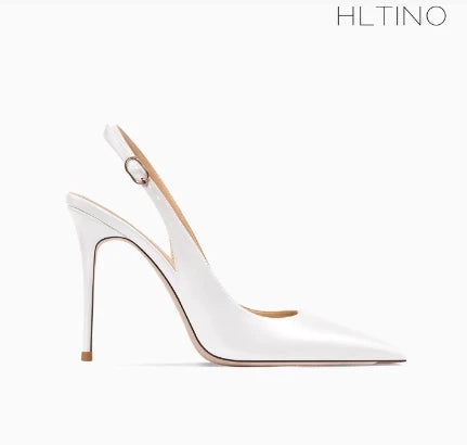Escarpins slingback à talons fins – CLEVI Paris