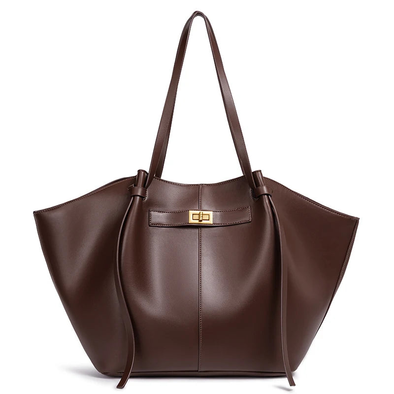 Sac Cabas Femme Cuir PU Forme Chauve-Souris Grande Taille – CLEVI Paris