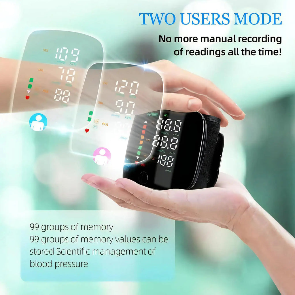 Tensiomètre Bras Tactile LED Vocal Multilingue – CLEVI Paris