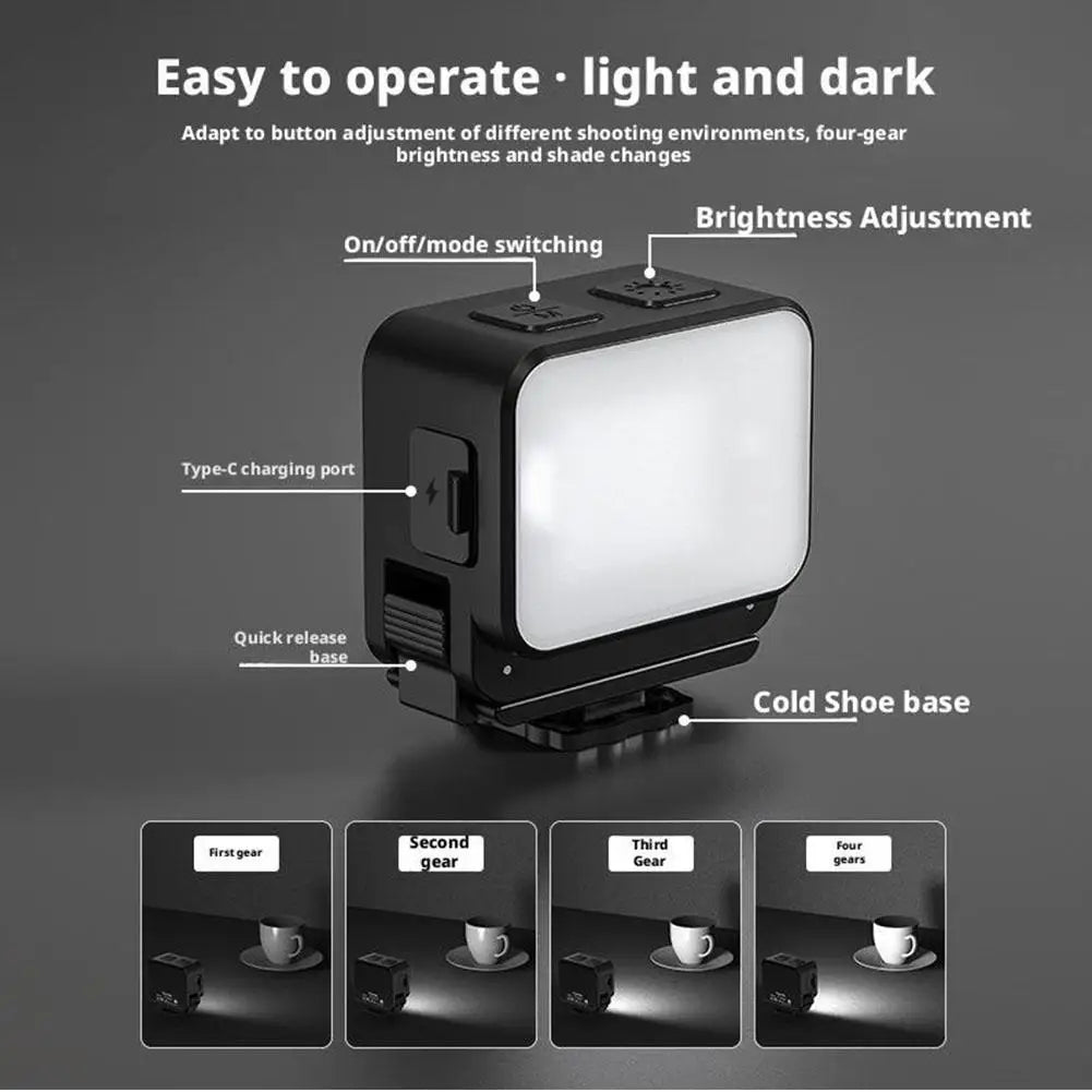 Mini lampe LED magnétique pour caméra – CLEVI Paris