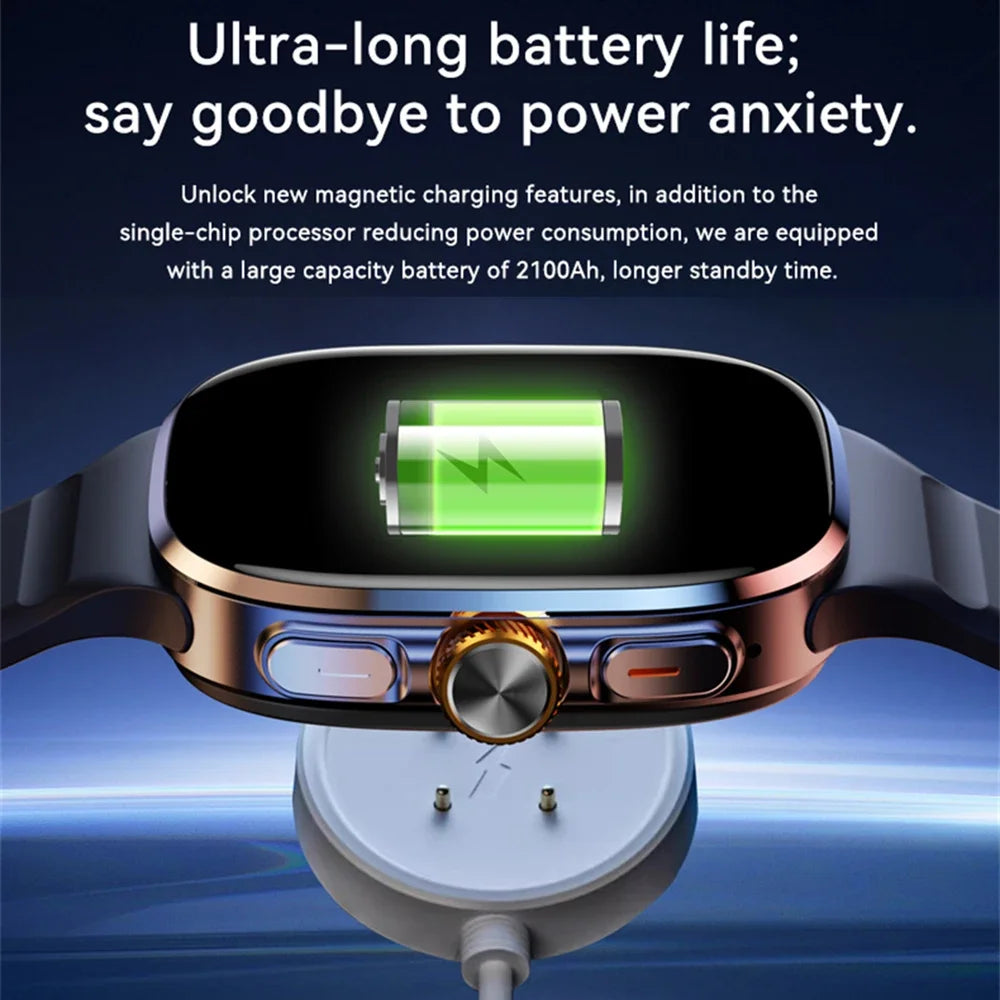 Montre BAOAIQI 2,4″ AMOLED caméra rotative – CLEVI Paris