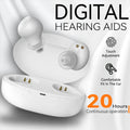 Aide Auditive ITE DOCTODD Rechargeable 20H Paire Blanche – CLEVI Paris