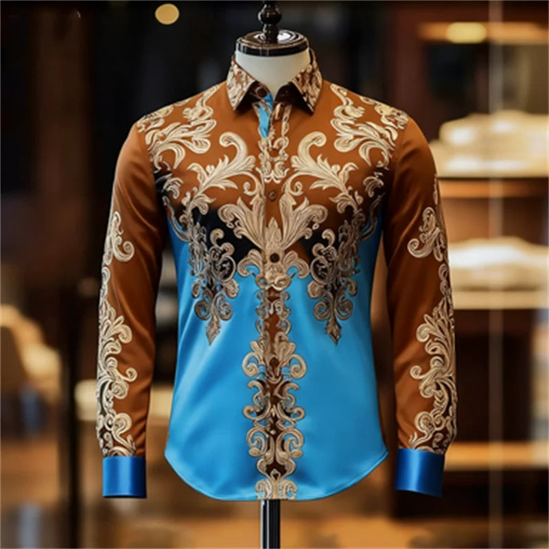 Chemise Homme Rétro Soie & Fibre de Bambou – CLEVI Paris