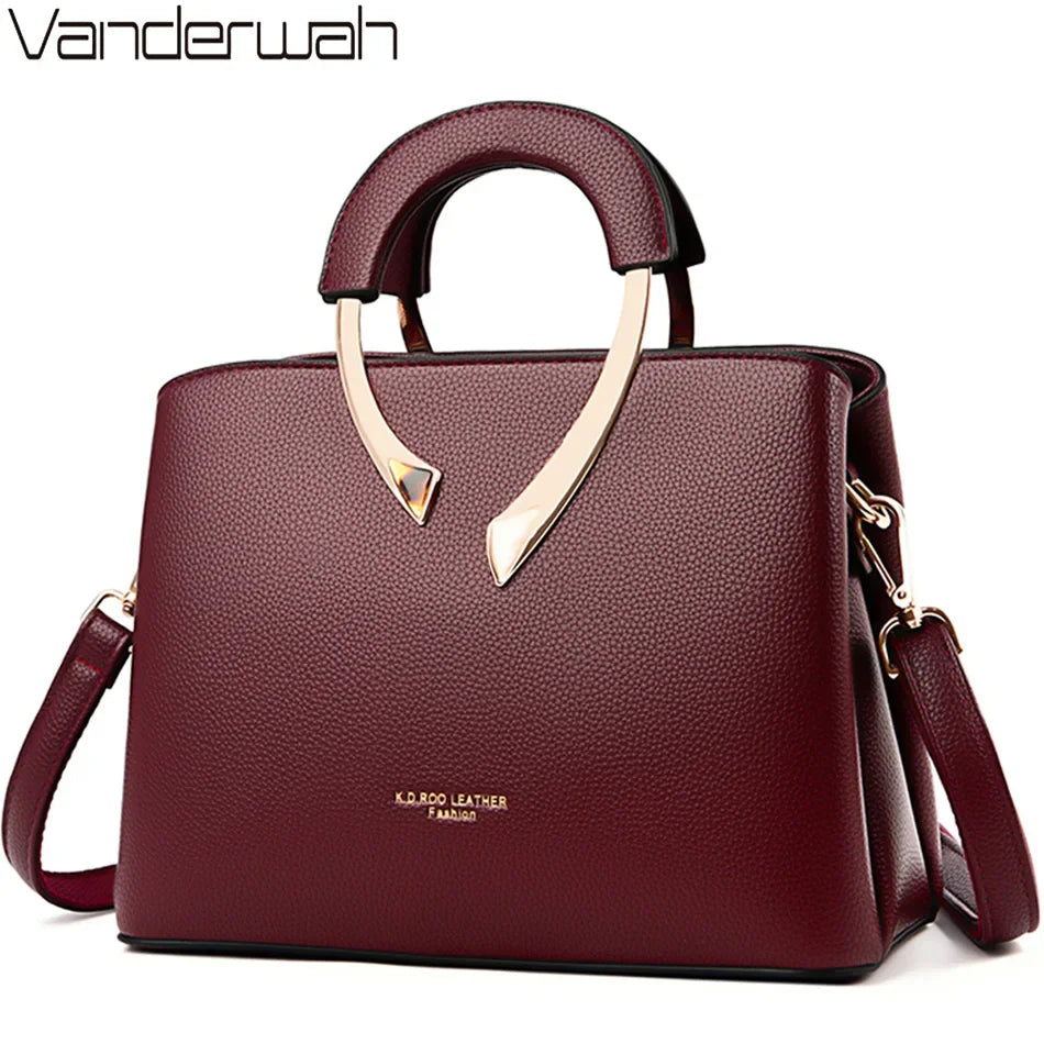 Sac Cabas Femme Similicuir Zip Multi-Poches – CLEVI Paris
