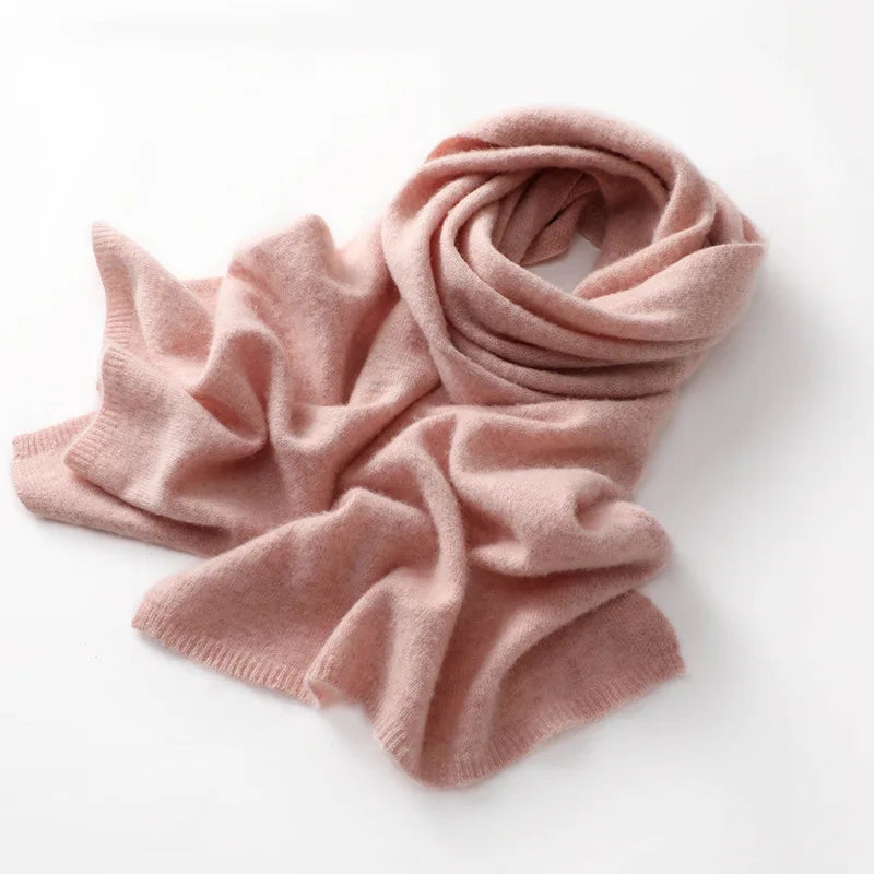 Écharpe 100 % cachemire femme 180 × 45 cm – CLEVI Paris