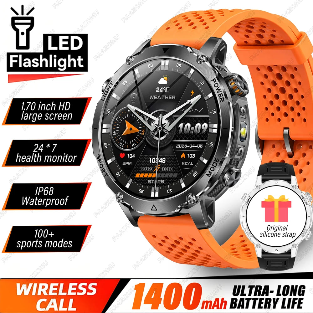 Montre connectée Paazomu sport 1,7″ – CLEVI Paris