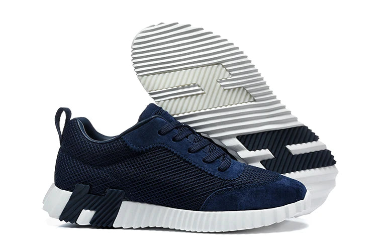 Sneakers homme en toile à semelle caoutchouc – CLEVI Paris